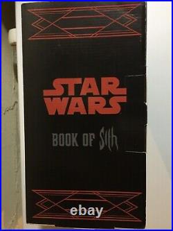 Star WarsBook Of SithSecrets From The Dark SideVault/ Holocron CaseRareNew