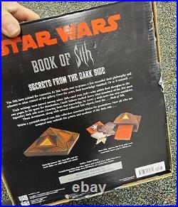 Star WarsBook Of SithSecrets From The Dark SideVault/ Holocron CaseRare