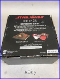 Star Wars Book of Sith Secrets From The Dark Side Vault Edition Complete Rare