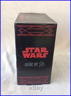 Star Wars Book of Sith Secrets From The Dark Side Vault Edition NEW SEALED