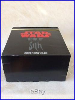 Star Wars Book of Sith Secrets From The Dark Side Vault Edition NEW SEALED
