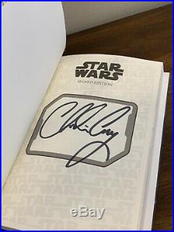 Star Wars Celebration Chicago 2019 MASTER & APPRENTICE SIGNED Book & Pin & Bag