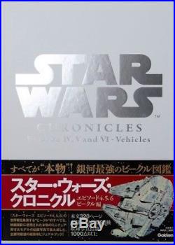 Star Wars Chronicles Episode IV, V AND VI Vehicles Hardcover Book