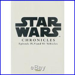 Star Wars Chronicles Episode IV, V AND VI Vehicles Hardcover Book F/S Japan New