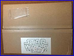 Star Wars Chronicles V1 Original Japanese Hardcover Book Shipper Box & Postcards