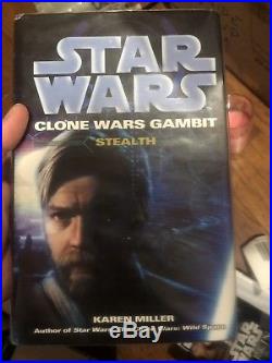 Star Wars Clone Wars Gambit Stealth Hardback Book Hard To Find