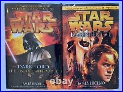 Star Wars Dark Lord And Labyrinth Of Evil Hardcover Book Set 1st/1st