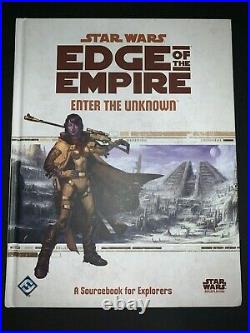 Star Wars Edge of the Empire Role Playing Game Book Lot (FFG)