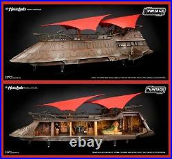 Star Wars Jabbas Sail Barge Khetanna Vintage Collection with Yak Face & Book NIB