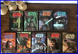 Star Wars Legacy of The Force HC Books Complete Set of 9 SFBC Original Edition