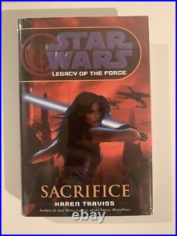 Star Wars Legacy of the Force Book Set of 4 (1st/1st)