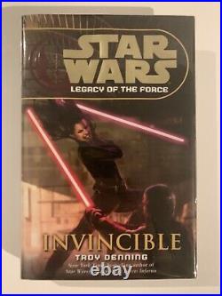 Star Wars Legacy of the Force Book Set of 4 (1st/1st)