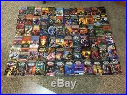 Star Wars Paperback Book Lot of 72 Young Jedi Knights, New Jedi Order & More