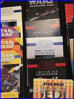 Star Wars RPG West End Lot 15 Books Rebel Imperial Otherspace Jedi Sourcebook