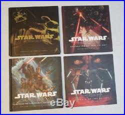 Star Wars RPG d20 Core Rule Book Lot of 11 Books, GM Screen, Character Sheets