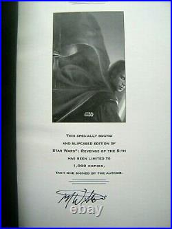 Star Wars Revenge of the Sith, Limited Edition AUTOGRAPHED with Slip Cover