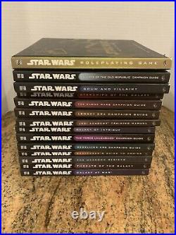 Star Wars Roleplaying Game Saga Edition Huge Lot 14 Books