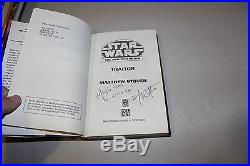Star Wars Sfbc Exclusive New Jedi Order Traitor Hb Book Matthew Stover Signed