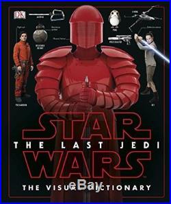 Star Wars The Last Jedi Visual Dictionary by Pablo Hidalgo Hardback Book New