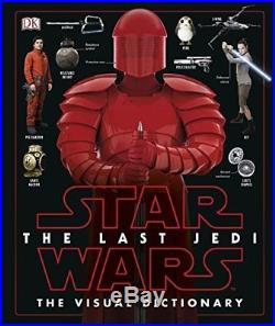 Star Wars The Last Jedi Visual Dictionary by Pablo Hidalgo Hardback Book New