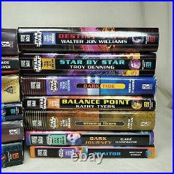 Star Wars The New Jedi Order Series Hardcover Book Lot of 13 Complete 1-19 w DJ