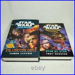Star Wars The New Jedi Order Series Hardcover Book Lot of 13 Complete 1-19 w DJ
