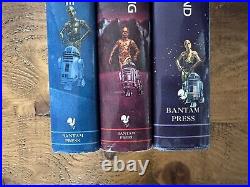 Star Wars The Thrawn Trilogy Timothy Zahn 3 UK hardback editions 1991-93