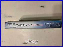 Star Wars Thrawn Alliances Signed Timothy Zahn Hardcover Book
