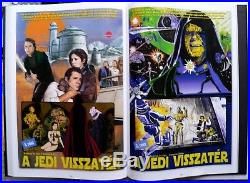 Star Wars Trilogy Hungarian Bootleg Comic book SIGNED Hard cover Limited of 500