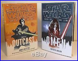 Star Wars hardback books fate of the Jedi COMPLETE COLLECTION