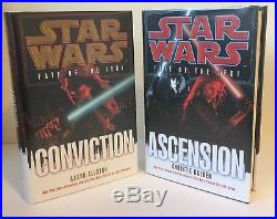Star Wars hardback books fate of the Jedi COMPLETE COLLECTION
