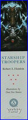 Starship Troopers by Robert Heinlein Suntup Artist Edition with two bonus books