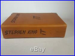 Stephen King IT Hardcover Book Custom Leather Bound Edition