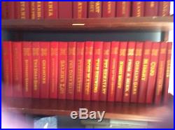 Stephen King Library Book Collection Red Leather 36 Books