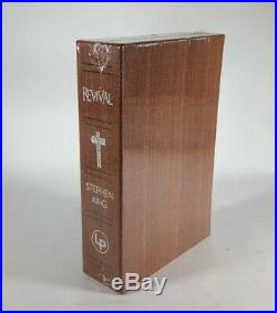 Stephen King Revival Hardcover Book Slipcase Limited Edition Factory Sealed