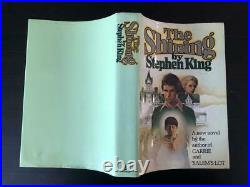 Stephen King Signed Autograph The Shining Book Very Rare, Early Edition