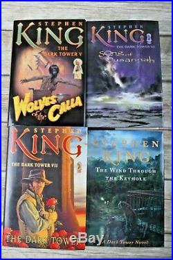 Stephen King THE DARK TOWER All 8 books 1st/1st First four are Viking revised