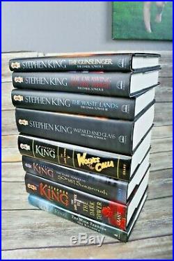 Stephen King THE DARK TOWER All 8 books 1st/1st First four are Viking revised