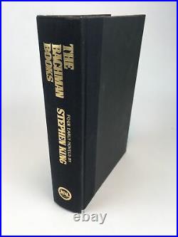 Stephen King The Bachman Books 1st/1st Edition Hardcover Vg+/Vg+ Rage Long Walk+