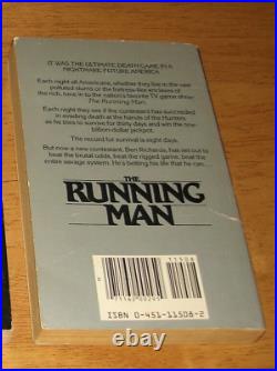 Stephen King The Running Man (Signet 1982) Canadian First Printing PB-only