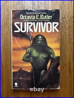 Survivor by Octavia E. Butler 1981 Extremely Rare Sphere edition Out Of Print