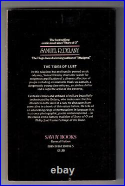 TIDES OF LUST (Samuel R. Delany/1st British/PBO)