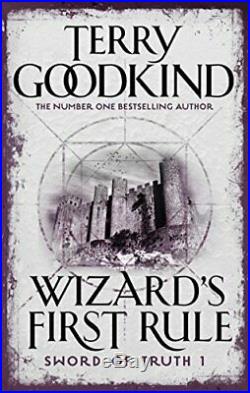 Terry Goodkind Sword of Truth Series 12 Books Collection Set Wizard's First Rule