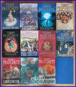 Terry Pratchett 27 Book Lot Hardcover Paperback Discworld Collection Bulk
