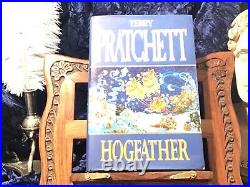 Terry Pratchett, Hogfather, Signed, First Edition, Fourth Impression, 1996
