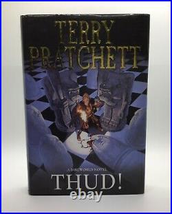 Terry Pratchett, Thud, Signed, First Edition, First Impression, 2005