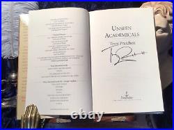 Terry Pratchett, Unseen Academicals, Signed, First Edition, 2009