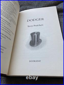 Terry pratchett Dodger 1st Edition Signed Hologram