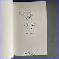 The Atlas Six By Olivie Blake Signed Book Hardcover UK 1st Edition 1st Print