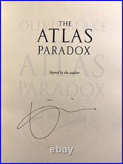 The Atlas Six & The Atlas Paradox by Olivie Blake SIGNED UK 1/1 HB Set + extras